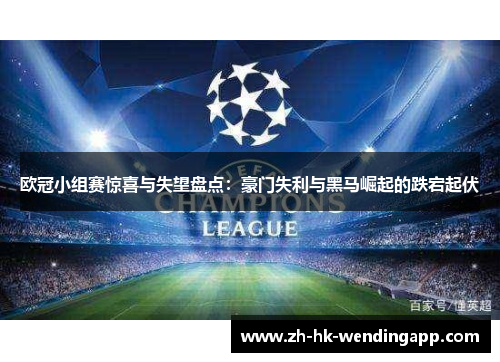 欧冠小组赛惊喜与失望盘点：豪门失利与黑马崛起的跌宕起伏